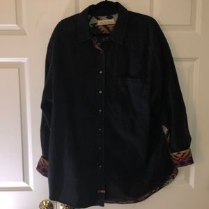 Free people button up